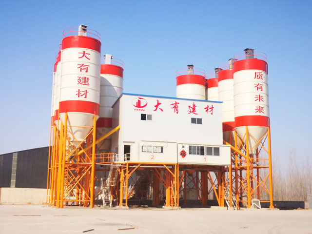 大有(you)建材混凝土攪(jiǎo)拌站